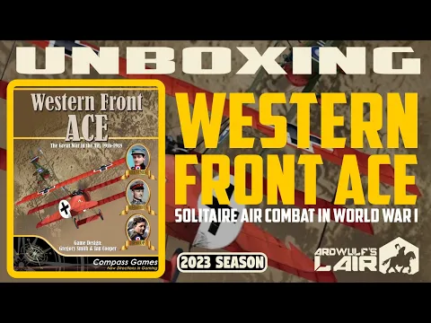 Unboxing | Western Front Ace (Compass Games 2023)