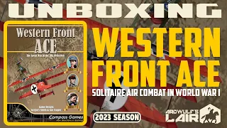 Unboxing | Western Front Ace (Compass Games 2023)