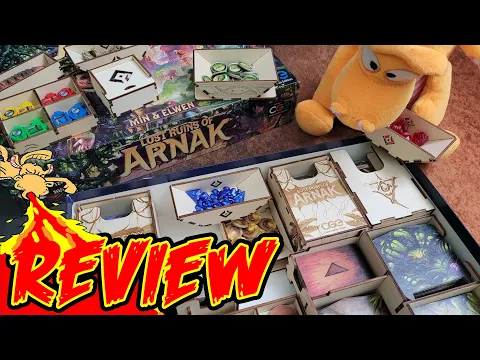 Insert Review: Lost Ruins of Arnak +Expansion (Laserox)