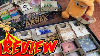 Insert Review: Lost Ruins of Arnak +Expansion (Laserox)
