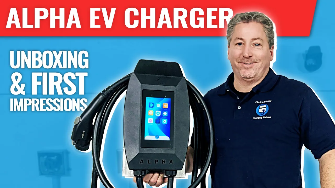Alpha EV Charger Unboxing And First Impressions