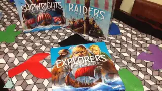 Garphill Games' North Sea Saga Kickstarter unboxing - The Players' Aid