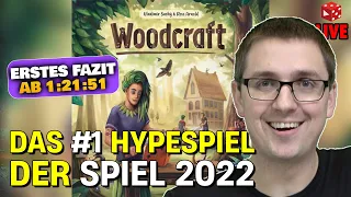 Woodcraft - komplette Partie! Live mit Flo & Ben auf deutsch inklusive Fazit / Erster Eindruck
