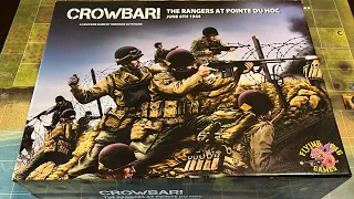 Crowbar! The Rangers at Pointe Du Hoc (Flying Pig Games) - AAR