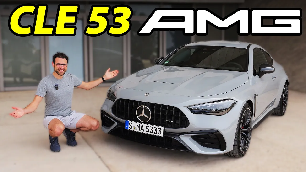 Mercedes CLE 53 AMG Coupé driving REVIEW - 6-cylinder prescribed 💊