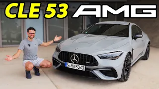 Mercedes CLE 53 AMG Coupé driving REVIEW - 6-cylinder prescribed 💊
