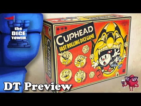 Cuphead: Fast Rolling Dice Game - Dice Tower Preview with Ella