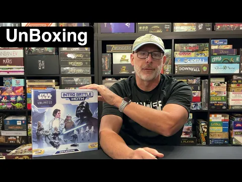 TDG: Star Wars: Unlimited - Intro Battle: Hoth unboxing with Ray