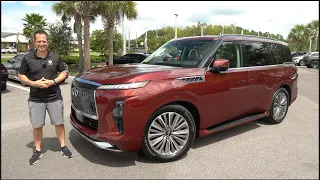 The 2025 Infiniti QX80 Sensory is the ALMOST perfect AWD full size luxury SUV