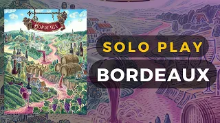 Bordeaux Boardgame Solo Gameplay | DaniCha