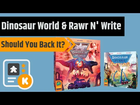 Dinosaur World & Dinosaur Island: Rawr 'n Write - Should You Back It?