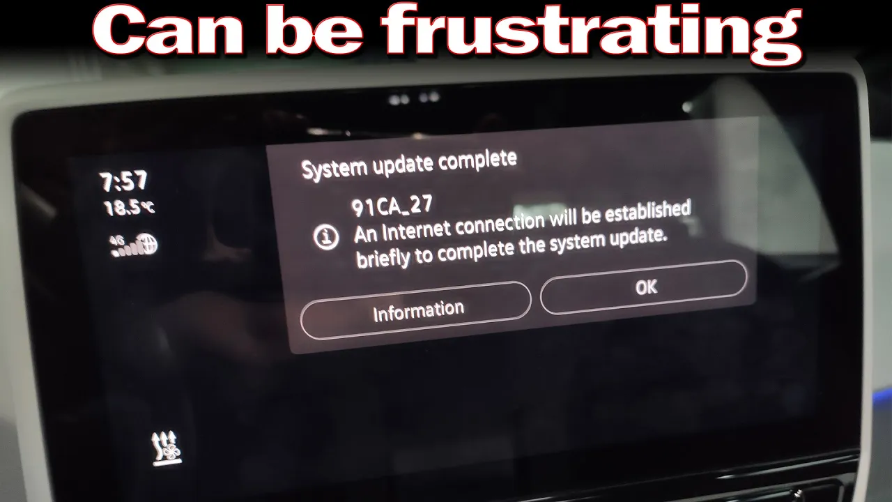 My VW Id.3 got Over The Air Update OTA 2.3 (0910) + Infotainment system tour