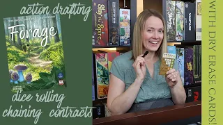 FORAGE, A Roll and Walk Game | Overview & Mechanics (on Kickstarter NOW!)