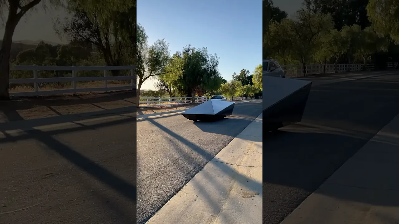 It's like something straight out of a sci-fi movie 👽 #ufo #cars #vehicles