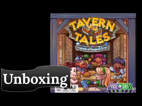 Tavern Tales: Legends of Dungeon Drop - Unboxing
