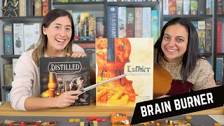 Luthier ~ the HEAVY, thematic follow-up to Distilled ♫ | Board Game Preview