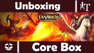 Tanares Adventures Board Game - Core Box - Unboxing