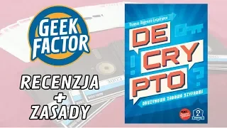 DECRYPTO - Recenzja i Zasady