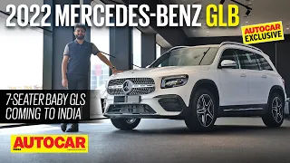 Exclusive! 2022 Mercedes-Benz GLB review - It's a mini GLS! | Drive | Autocar India