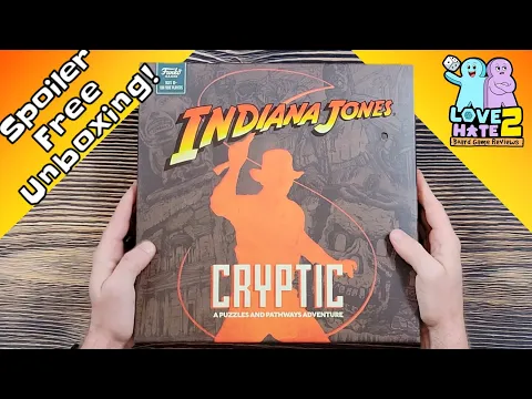 Indiana Jones Cryptic: A Puzzles & Pathways Adventure - Spoiler Free Unboxing! @FunkoGamesOfficial