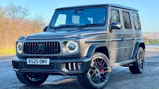 2025 Mercedes AMG G63 review. Trick new Active Ride suspension has completely transformed the G63..