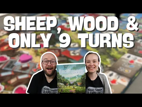 Sheep, Wood & Only 9 turns! - Northgreen Board Game Review