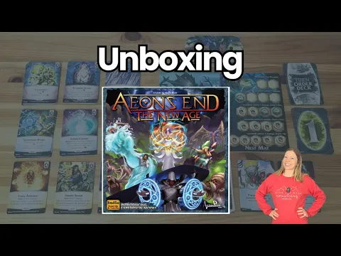 Aeon's End The New Age Unboxing | Table Top Board Game | Family Board Game | Solo Board Game
