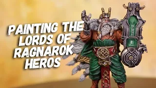 Painting Lord's of Ragnarok Hero's