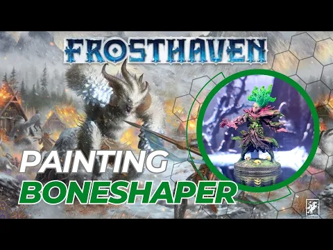 Painting Boneshaper miniature from Frosthaven #frosthaven @cephalofairgames