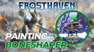 Painting Boneshaper miniature from Frosthaven #frosthaven @cephalofairgames