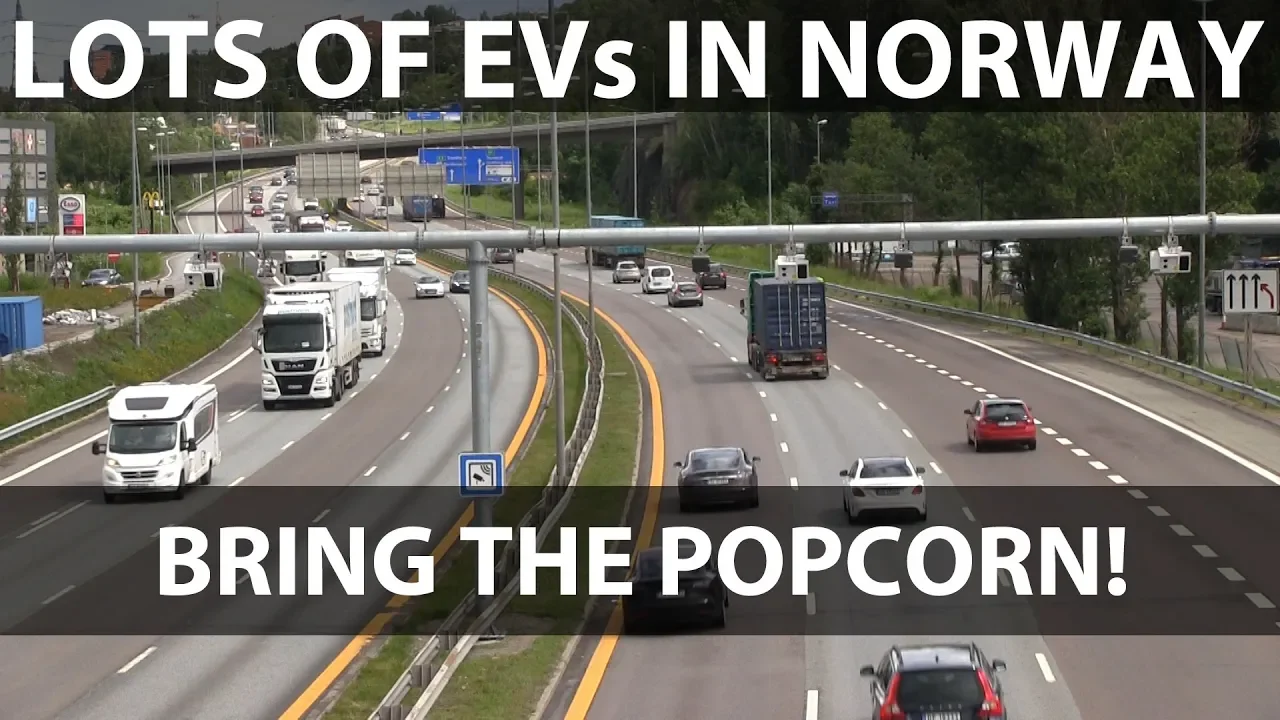 Insane number of EVs in Norway