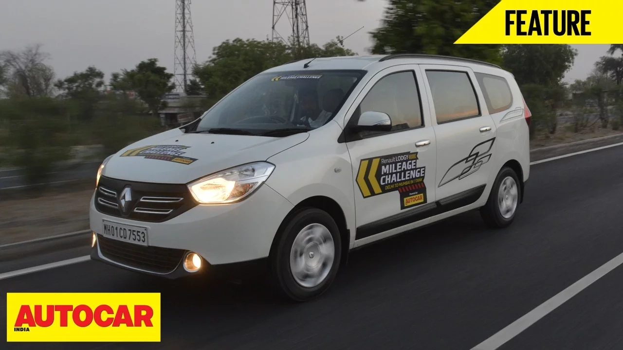 Renault Lodgy Mileage Challenge | Feature | Autocar India