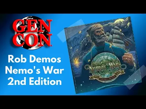 Gen Con 2018 - Rob learns Nemo's War from designer Alan Emrich
