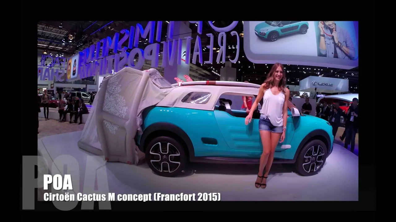 Citroën Cactus M et Citroën C5 Aircross Concept (Francfort 2015)