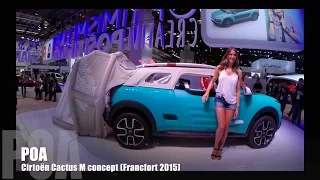 Citroën Cactus M et Citroën C5 Aircross Concept (Francfort 2015)