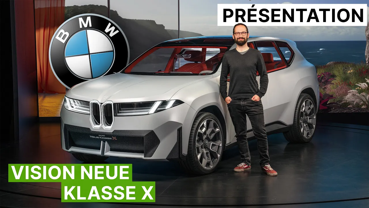 BMW Vision Neue Klasse X : voici à quoi ressemble le futur SUV électrique à l’hélice !