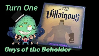 Marvel Villainous Turn One! With Guys of the Beholder