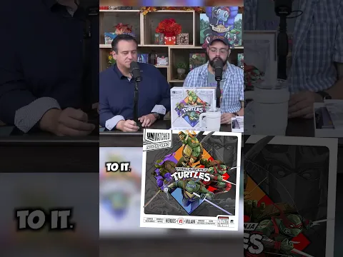 New Unmatched Adventures just dropped! It's got The Turtles? We're IN.