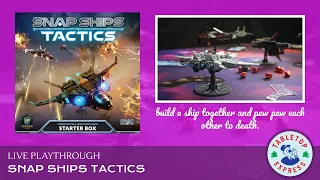 Snap Ships Tactics - LIVE Board Game Teach & Playthrough