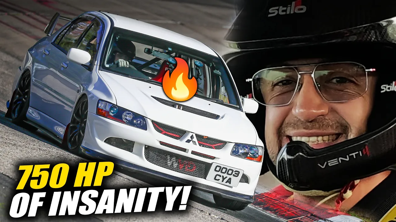 EVO FROM HELL: 750hp, E85 & Sequential // Nürburgring