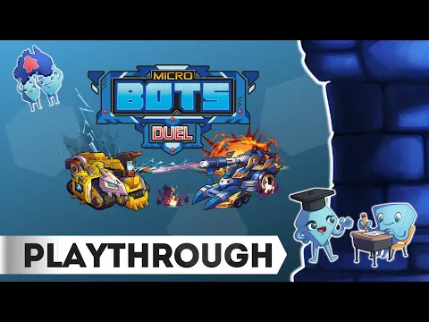 Micro Bots Duel 🤖🏎️ - Playthrough with Tarrant and Stella