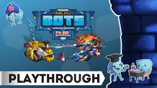 Micro Bots Duel 🤖🏎️ - Playthrough with Tarrant and Stella