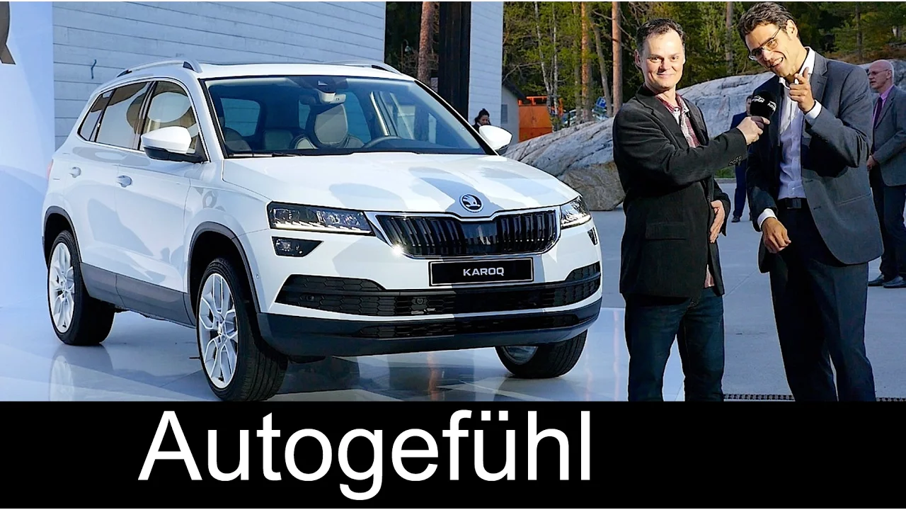 Skoda Karoq World Premiere REVIEW Exterior/Interior all-new SUV neu Yeti successor