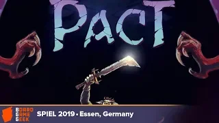 Pact - game overview at SPIEL 2019