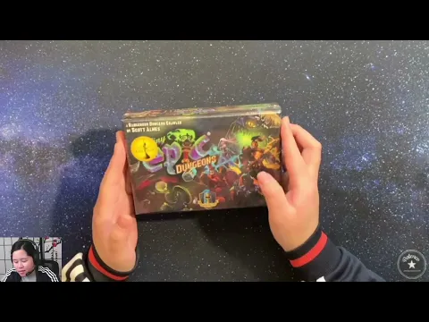 My unboxing of Tiny Epic Dungeons Deluxe Edition