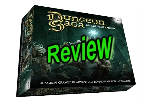 Review juego de mesa Dungeon Saga español