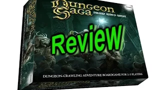 Review juego de mesa Dungeon Saga español