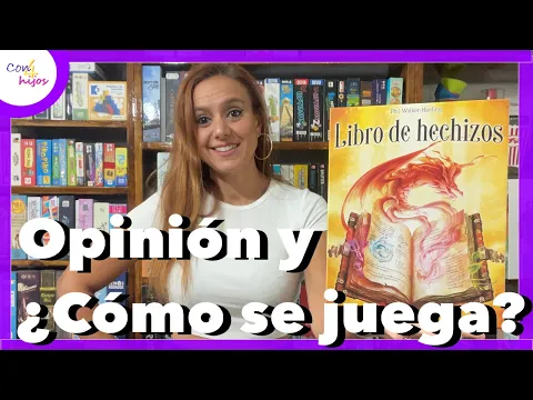 LIBRO DE HECHIZOS (Asmodee) Opinión y ¿Cómo se juega?