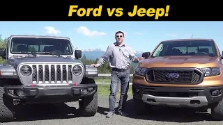 2019 Ford Ranger v 2020 Jeep Gladiator | A Quick Look