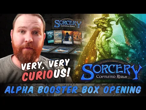 Sorcery TCG: α Kickstarter Booster Box Opening